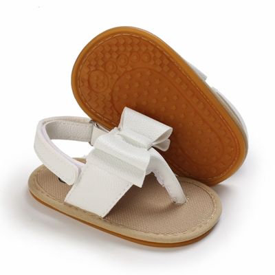 Baby Girls Anti Slip Sole Bow Pre-Walking Summer Sandals (6 - 18 months)_img_1