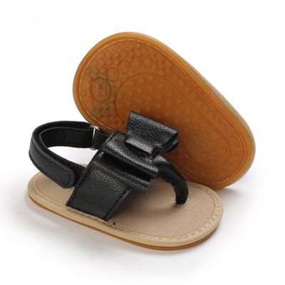 Baby Girls Anti Slip Sole Bow Pre-Walking Summer Sandals (6 - 18 months)_img_2