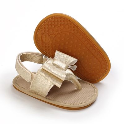 Baby Girls Anti Slip Sole Bow Pre-Walking Summer Sandals (6 - 18 months)_img_4