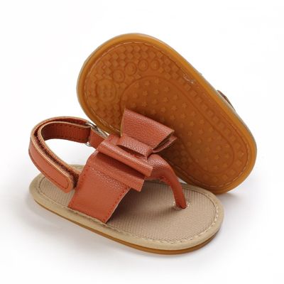 Baby Girls Anti Slip Sole Bow Pre-Walking Summer Sandals (6 - 18 months)_img_5