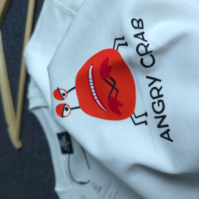 Angry Crab 🦀😠 - Premium Oversized Drop Shoulder T-shirt_img_1