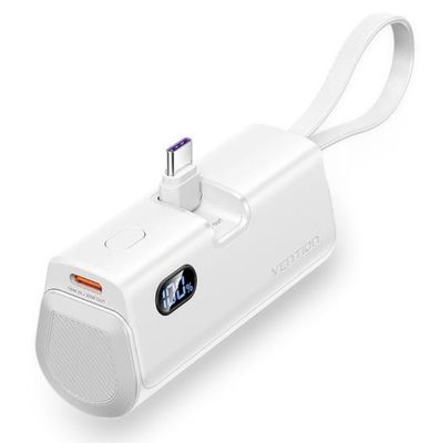 Vention 4800mAh Power Bank 22.5W – White_img_0