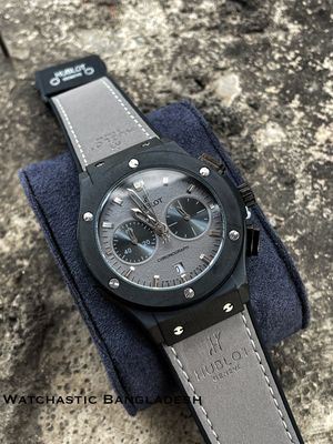 HUBLOT CLASS FUSION BLACK CASE GREY BELT GREY DIAL_img_0