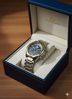 Forecast watch Black with a textured pattern_img_0