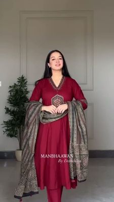 শীতল সুতি কটন থ্রি-পিস সেট | স্কিন প্রিন্ট ডিজাইন_img_0