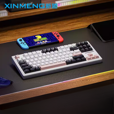 XINMENG M87 PRO Tri-Mode Wireless Gasket RGB Hotswappable Mechanical Keyboard_img_1