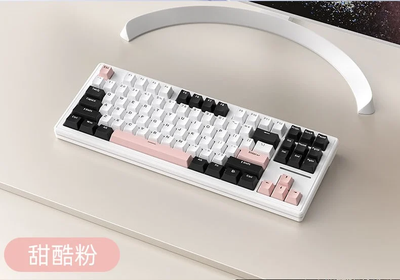 XINMENG M87 PRO Wired Gasket RGB Hotswappable Mechanical Keyboard (Black Plum Switch)_img_1