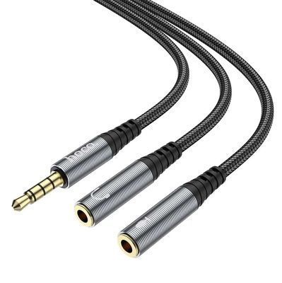 HOCO UPA21 3.5mm male to 2*3.5mm female Audio Cable Adapter ._img_0