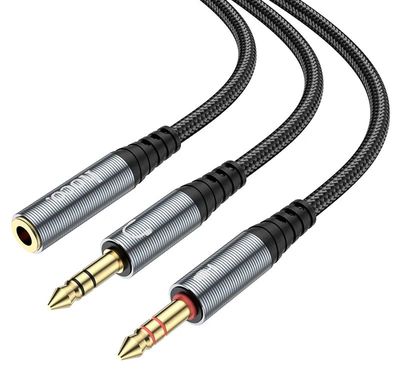 HOCO UPA21 3.5mm female to 2*3.5mm male Audio Cable Adapter ._img_0