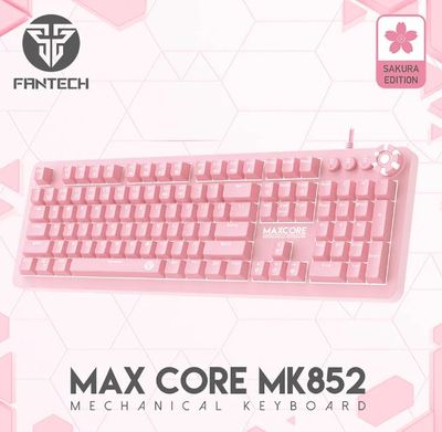 Fantech Max Core MK852 Sakura Edition Mechanical USB Gaming Keyboard_img_0
