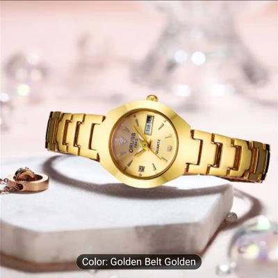 Women's Watch High Quartz Calendar Watch, Suitable for Daily Life Business Travel Vacation Date Watch_img_0