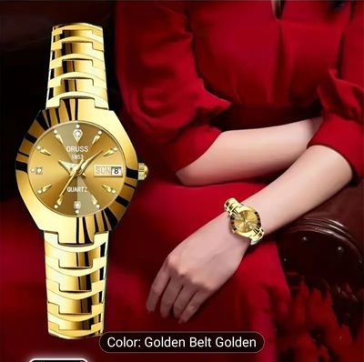 Women's Watch High Quartz Calendar Watch, Suitable for Daily Life Business Travel Vacation Date Watch_img_2