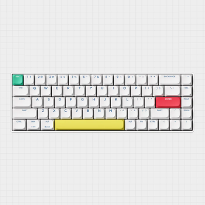XINMENG C68 Three Mode Low Profile Mechanical Keyboard_img_0
