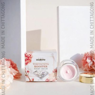 Diamond Whitening Booster Night Cream (Made In Thailand) - 15 gm_img_1