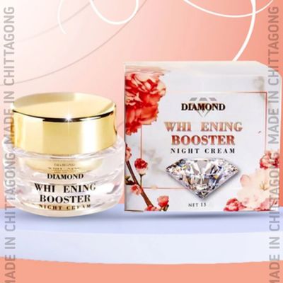 Diamond Whitening Booster Night Cream (Made In Thailand) - 15 gm_img_2