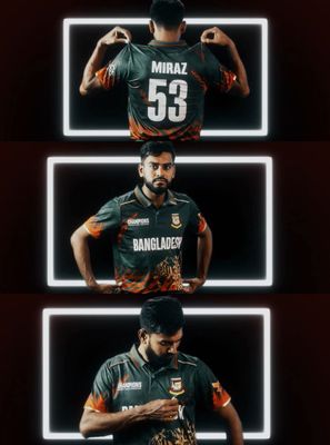 ORIGINAL PLAYER EDITION🔥BANGLADESH Champion's Trophy 🏆 Jersey_img_6