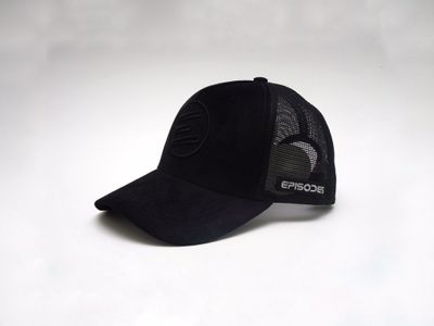 Episodes Black Corduroy Trucker Cap_img_0