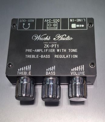 ZK-PT1 Bluetooth 5.0 Decoder Board Dual Channel Stereo Low Noise High and Low Tone Pre Amplifier Board_img_2