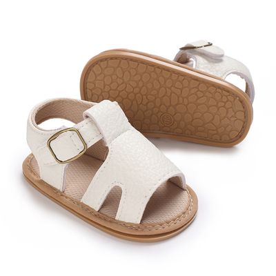Baby Boy Anti Slip Sole Leather Crib Sandals ( 6-18 months)_img_1