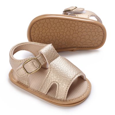 Baby Boy Anti Slip Sole Leather Crib Sandals ( 6-18 months)_img_3