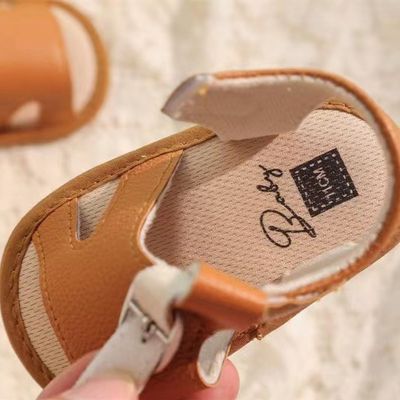 Baby Boy Anti Slip Sole Leather Crib Sandals ( 6-18 months)_img_6