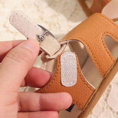 Baby Boy Anti Slip Sole Leather Crib Sandals ( 6-18 months)_img_8