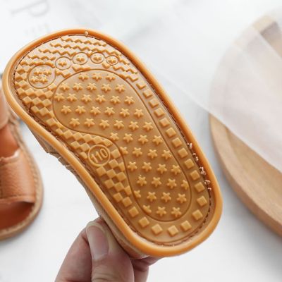 Baby Boy Anti Slip Sole Leather Crib Sandals ( 6-18 months)_img_10