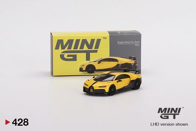 Mini GT 428 Bugatti Chiron Pur Sport Yellow_img_0