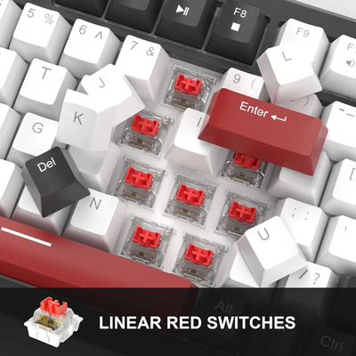 MAGEGEE STAR75 Wired Mechanical Keyboard - Red Switch_img_5