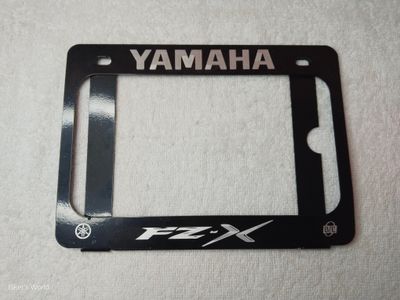 Rear Name Plate Holder For Yamaha FZ-X_img_1