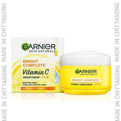 Garnier Bright Complete Vitamin C Serum Cream UV, 45g_img_0