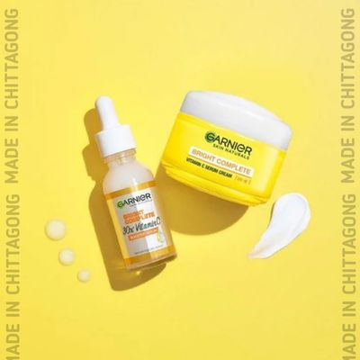Garnier Bright Complete Vitamin C Serum Cream UV, 45g_img_2