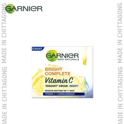 Garnier Bright Complete Vitamin C Yoghurt Night Cream, 18g_img_0