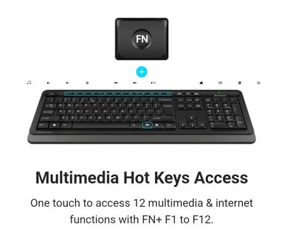A4TECH FG1010 Wireless Keyboard & Mouse Combo – Lag-Free Wireless Performance_img_6
