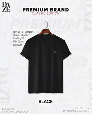 LC12 Black Premium Brand T-Shirt_img_0
