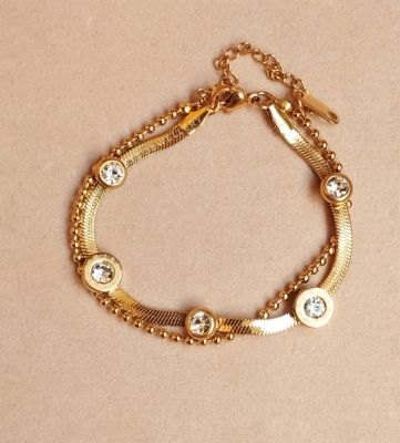 Olivia double layered chain bracelet_img_0