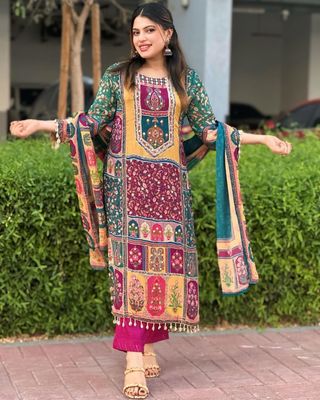 ,.Ziya Digital printed 3 Piece_img_3