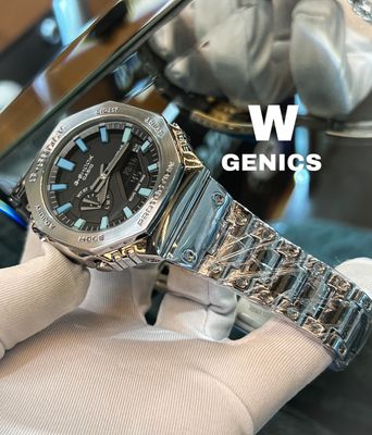 G Shock GA-2100 AAA Grade Chain Version Blue Chip_img_1