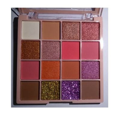 16 Color Eyeshadow Palette Lameila Glitter Diamond Sequin_img_3