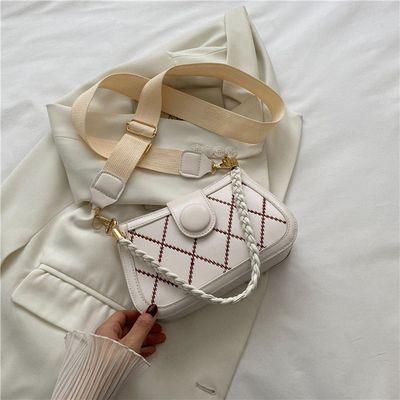 Casual Ins Texture Messenger Bag_img_8