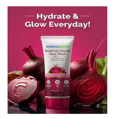 Mamaearth Beetroot Gentle Face Wash – 100ml - 311549_img_0