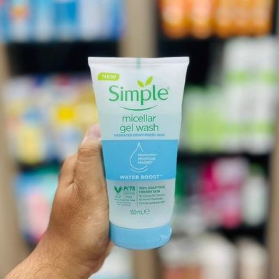 Simple Water Boost Micellar Facial Gel Wash -150ml Simple Facial Wash_img_0