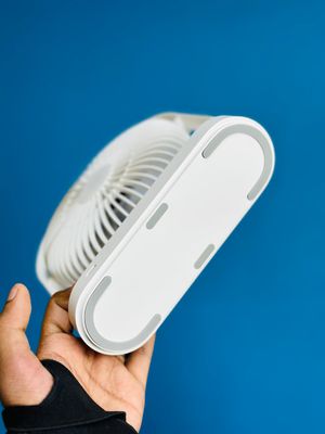 JISULIFE FA19A DC Fan, Run Directly With USB Power From Power Bank Or Solar (Without Battery)_img_2