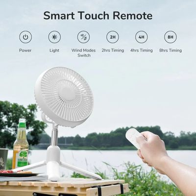 JISULIFE FA37 Retractable USB Ceiling Fan with Tripod_img_2