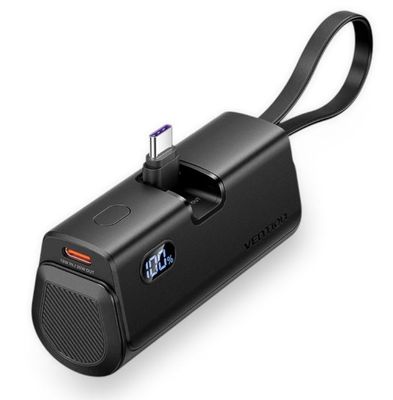 Vention 4800mAh Power Bank 22.5W – Black_img_0