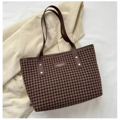 Grameen check tote bag_img_8