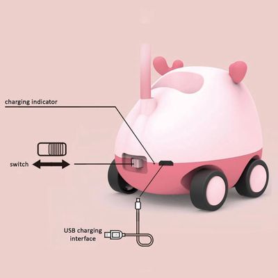 Portable LED Cartoon Table Light with Pen Holder and Pencil Sharpener_img_4