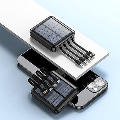 Stylish Mini Portable Solar Power Bank- 10000mAh_img_9
