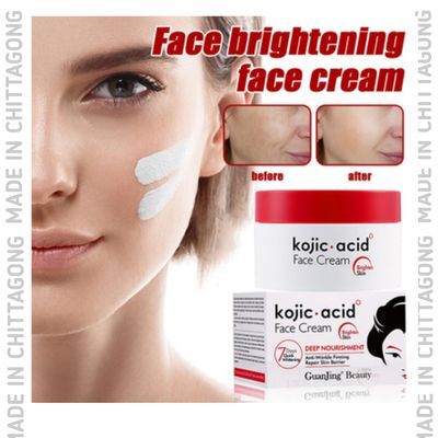 Kojic Acid Deep Nourishment Brightening Anti-Ageing Moisturizing Skin Care Face Cream 50 gm_img_3