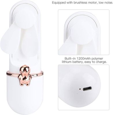 Portable Capsule Pocket Mini Fan - Multi-color, 1200 mAh Power_img_3